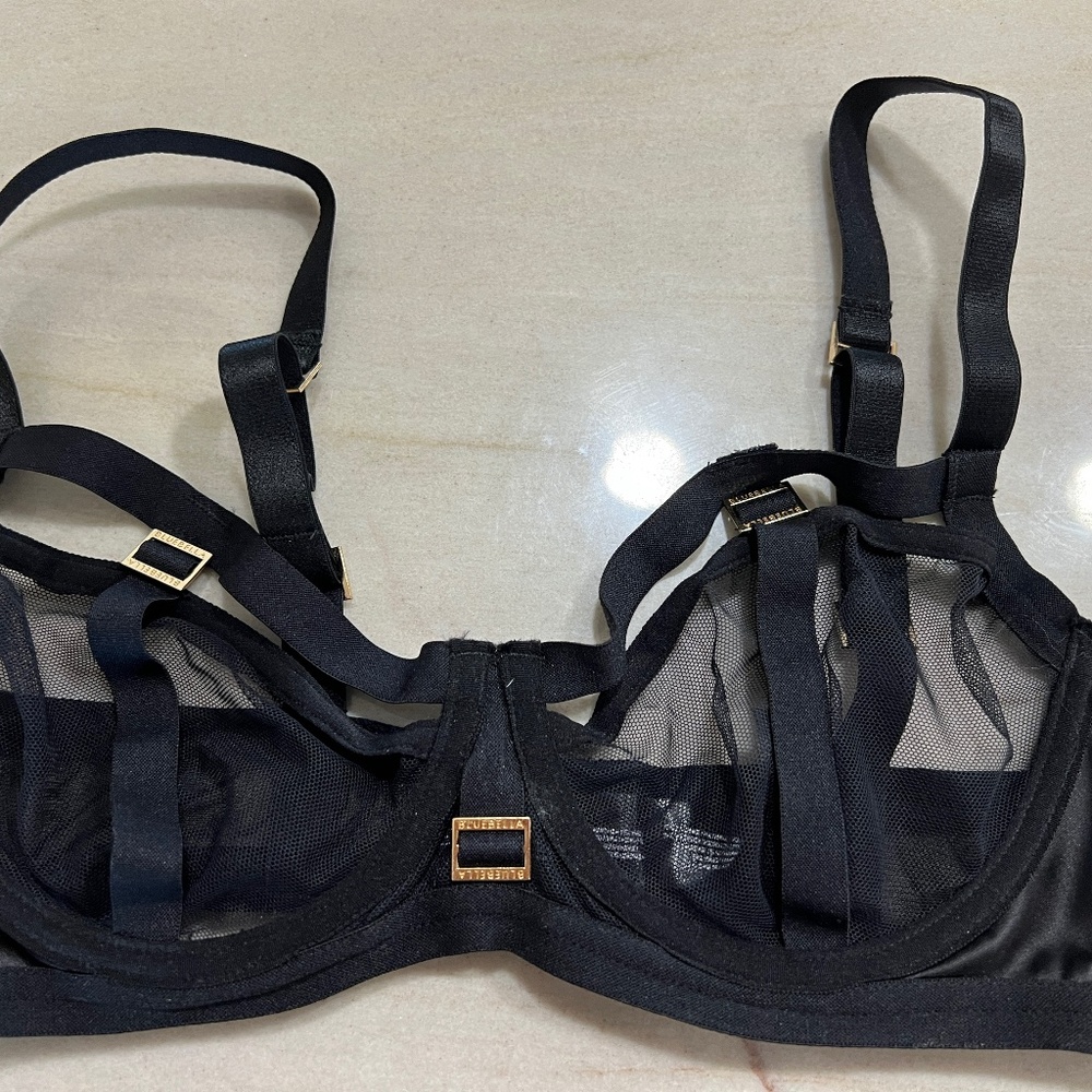 Victoria's Secret Bluebella Collection Strappy Sheer Bra